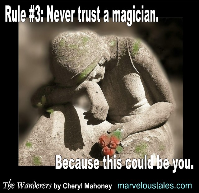 Never trust a magician